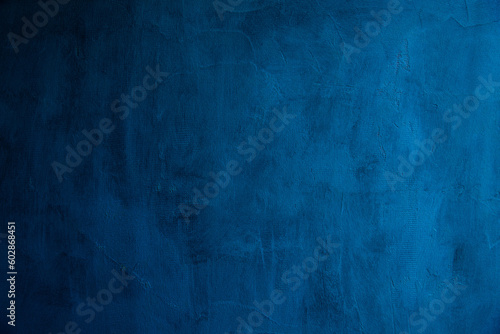 Blue wall abstract background texture © oleh11