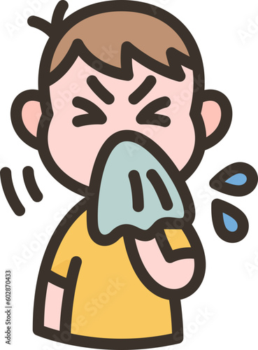 sneezing  icon