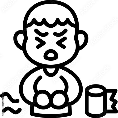 diarrhea  icon