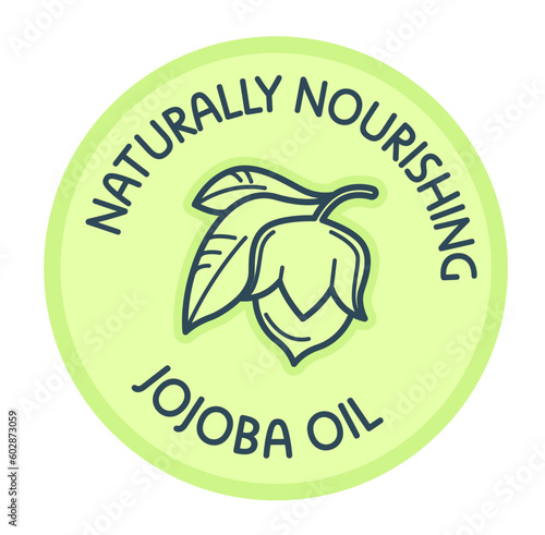 Naturally nourishing jojoba oil, organic product