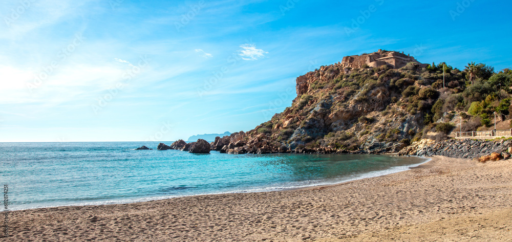 Beautiful Andalusian beach near Alicante- Spain