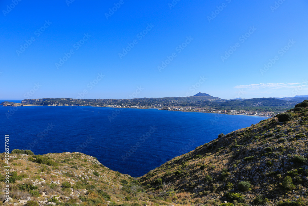 Views of the Bay of Xabia from the Cabo de San Antonio