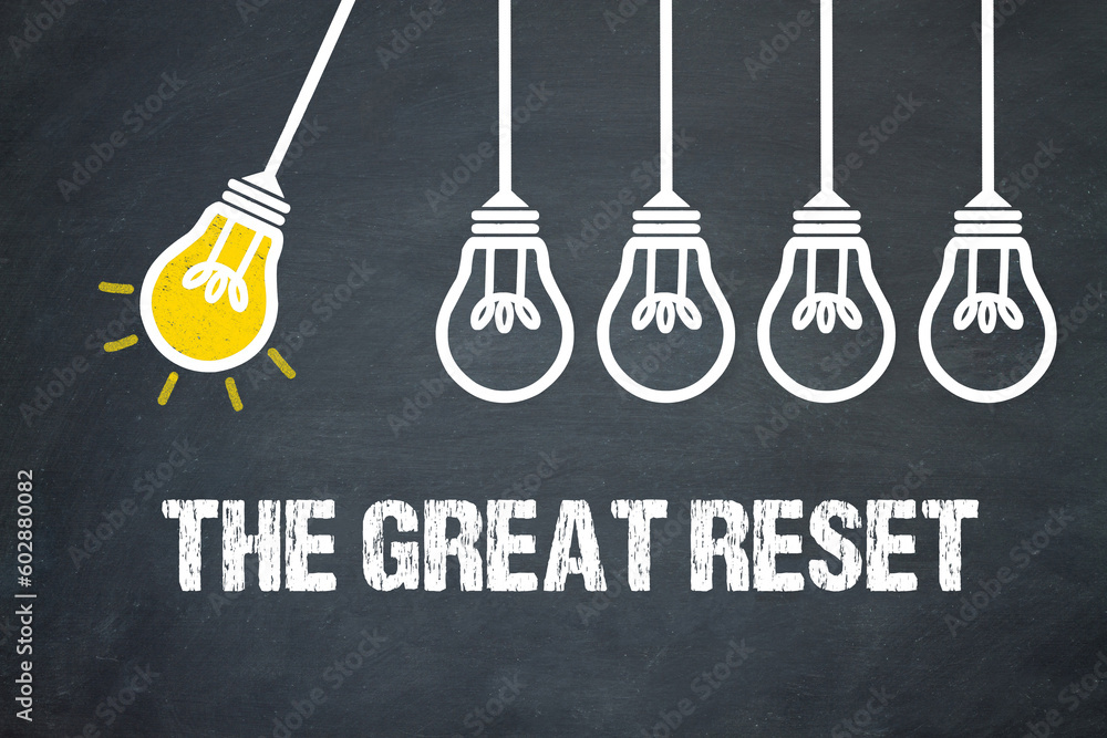 Fototapeta premium The great reset