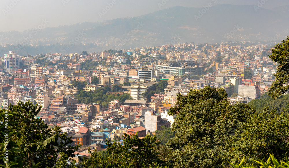 city view kathmandu nepal