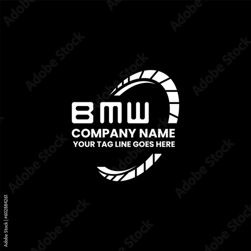 BMW letter logo creative design with vector graphic, BMW simple and modern logo. BMW luxurious alphabet design 