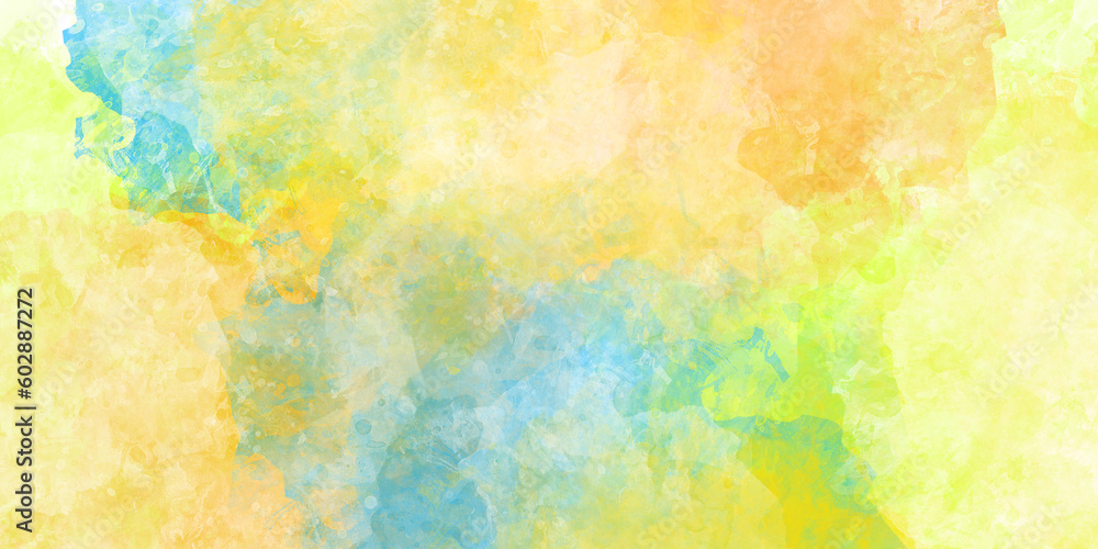 Colorful watercolor design background texture. Abstract colorful watercolor background. bright Abstract watercolor drawing on a paper image. Creative vibrant grunge watercolor background. 