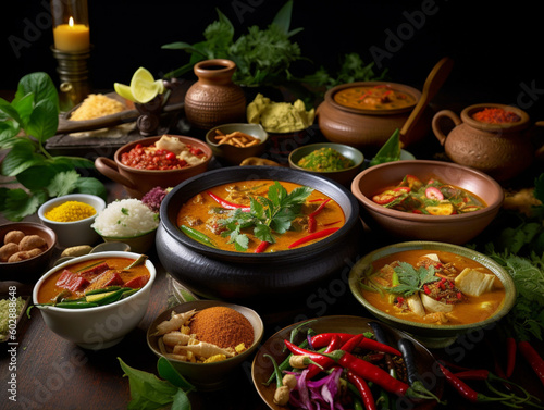 Thai Curry cuisine