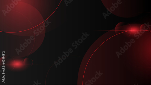 Transparent round glowing abstract vector illustration background