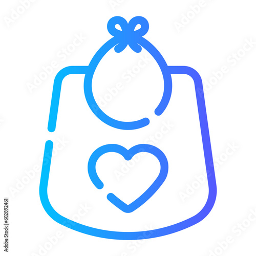 bib Line Gradient Icon