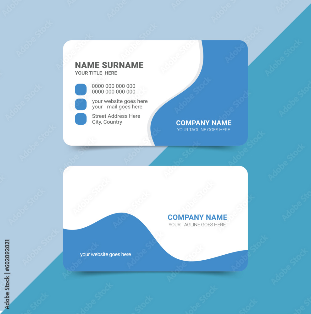 Professional medical healthcare style business card template
Professional medical healthcare style business card template