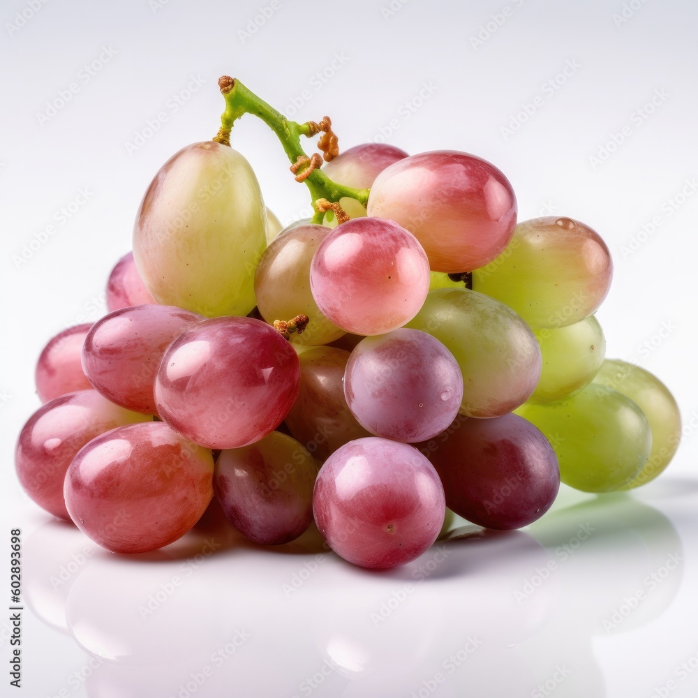Grape fruit isolated on white background.
