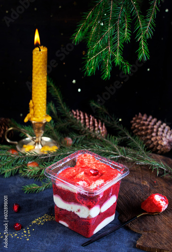 christmas decoration with candles