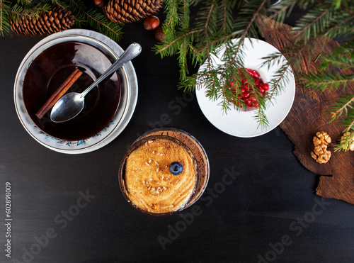 christmas table setting
