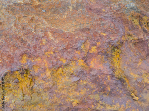 Rusty rock surface background