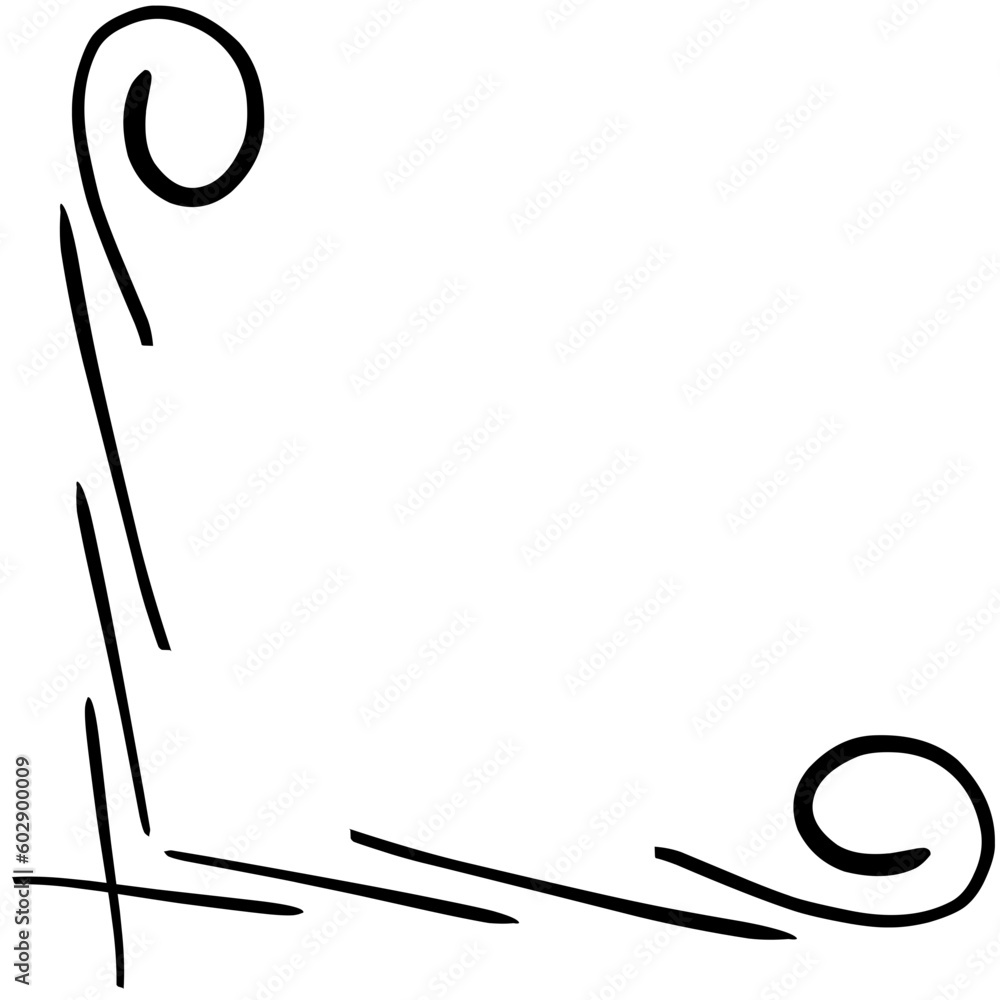 Corner Border Vector Corner Border Vector