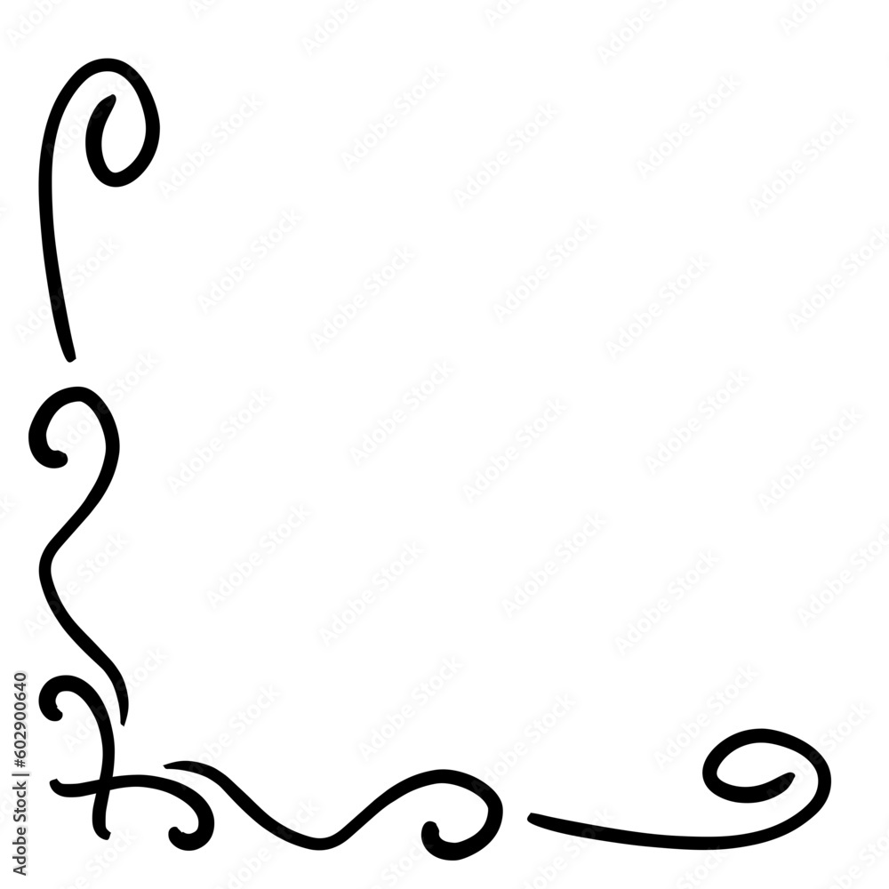 Corner Border Vector Corner Border Vector