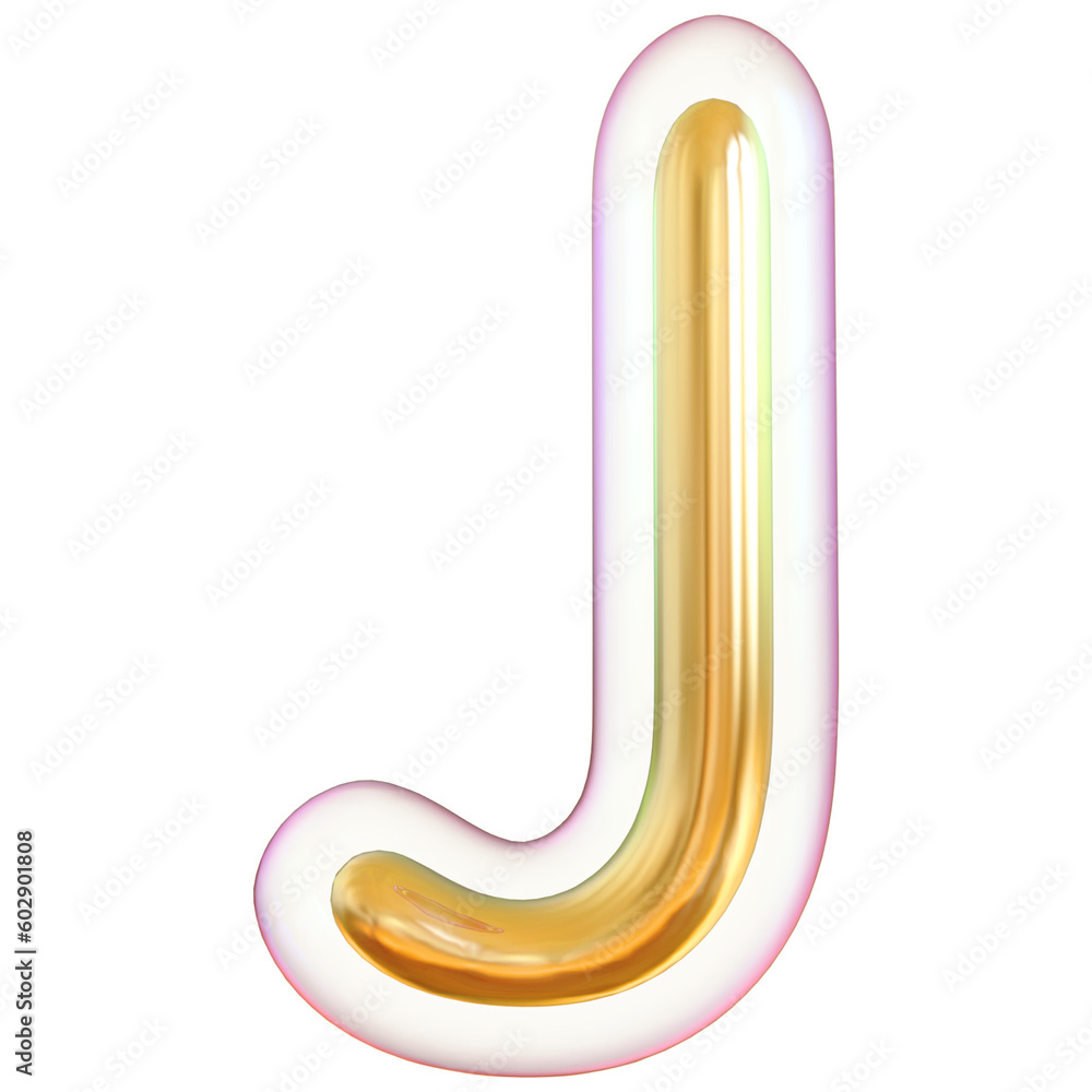 Alphabet Letter J Gold 3d modern font Alphabet Letter J Gold 3d modern font