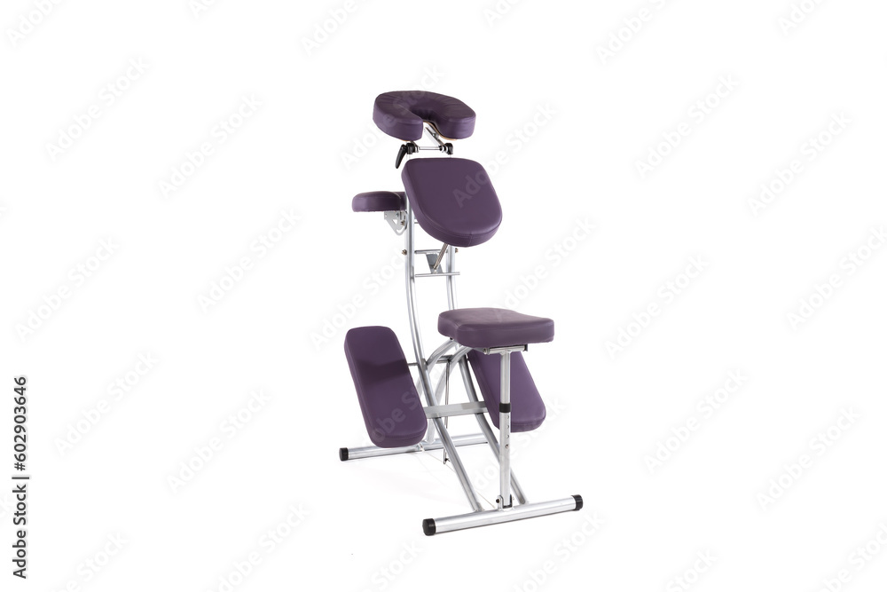massage chair on white massage chair on white
