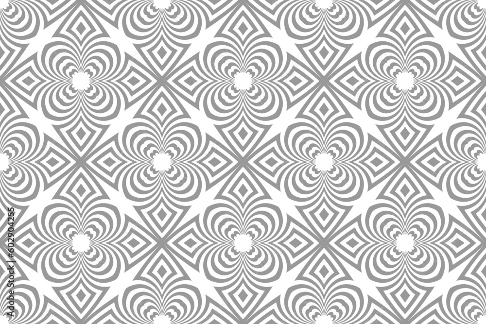 Abstract Seamless Geometric Pattern. Light Grey and White Texture. Abstract Seamless Geometric Pattern. Light Grey and White Texture.
