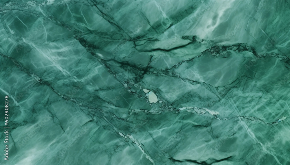 Obraz premium Green marble, Green Jade Marble floor, Marble pattern texture background, Marble for interior design, Fluid art. (See more in my portfolio)