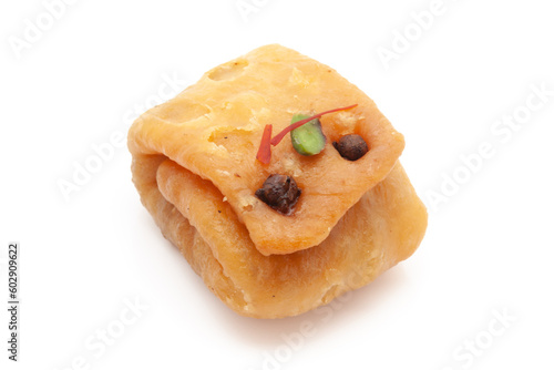 Close-up of Indian Bengali traditional sweet 