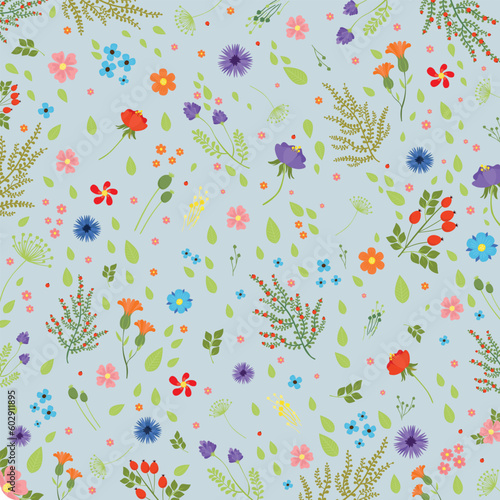 Fondo Estampado Floral