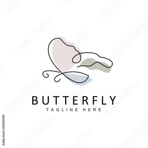Butterfly Logo, Animal Design With Beautiful Wings, Decorative Animals, Product Brands