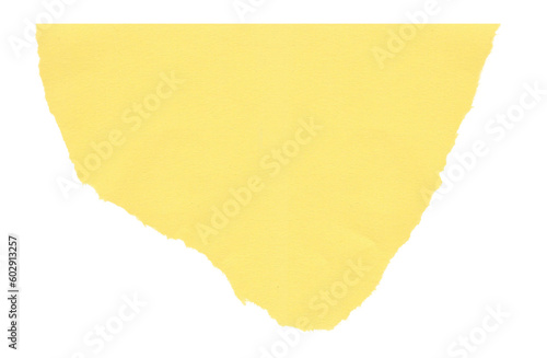 Torn Sticky Note Paper