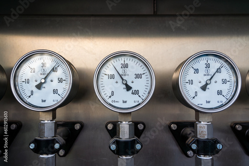 hydrogen manometer pressure indicator photo