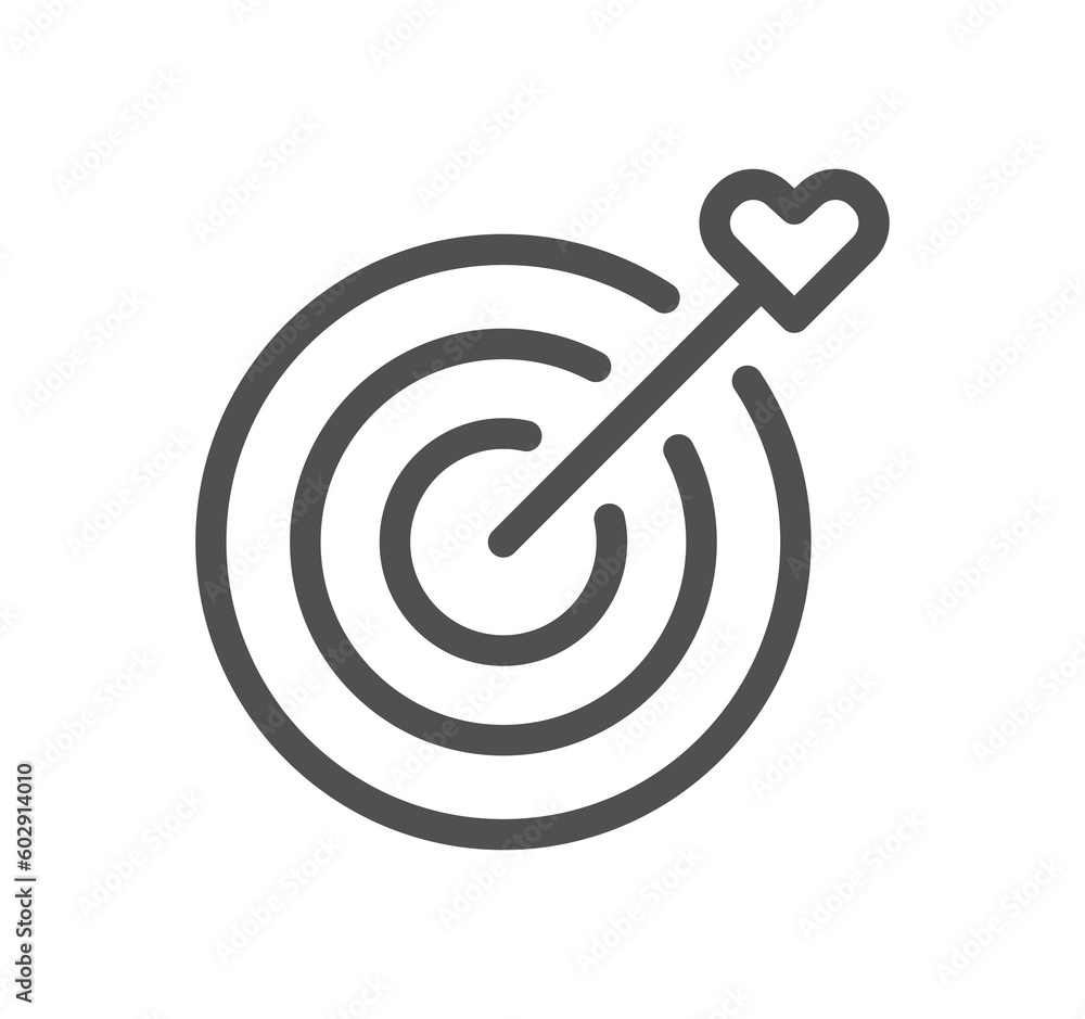 Friendship and love related icon outline and linear symbol. Friendship and love related icon outline and linear symbol.
