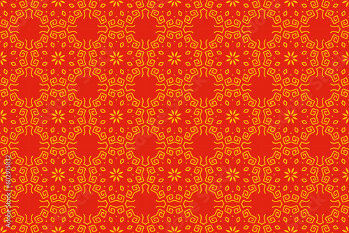 Seamless pattern for chinese new year. Vector illustration with asian style.