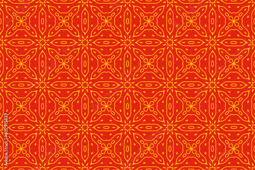 Seamless pattern for chinese new year. Vector illustration with asian style.
