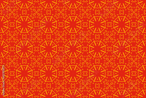 Seamless pattern for chinese new year. Vector illustration with asian style.