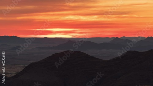 Wallpaper Mural Sunset over Namib Desert taken from Spreetshoogte Pass. Torontodigital.ca