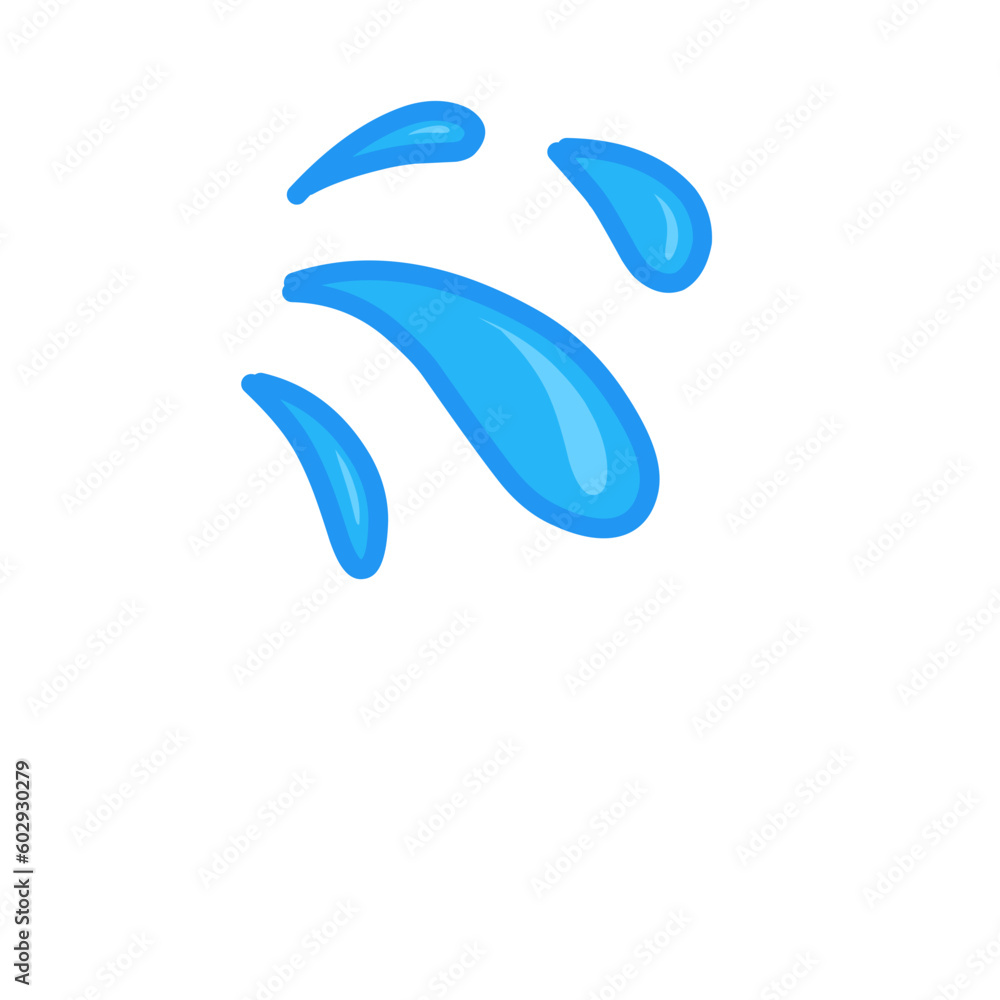 Water Drop Icon elements Water Drop Icon elements