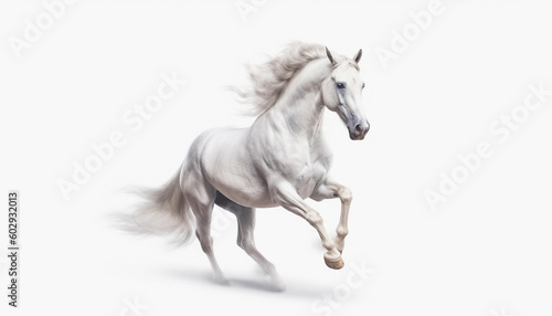 Gorgeously majestic beautiful Horse  White Horse  Strong horse