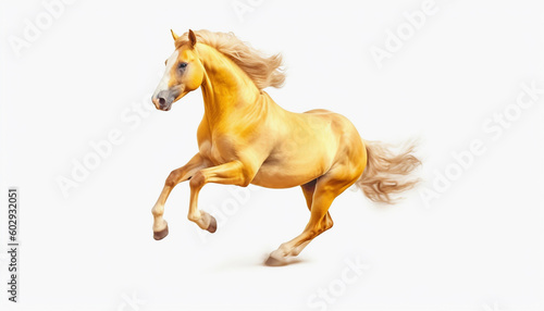 Gorgeously majestic beautiful Horse  Golden Horse  Strong horse