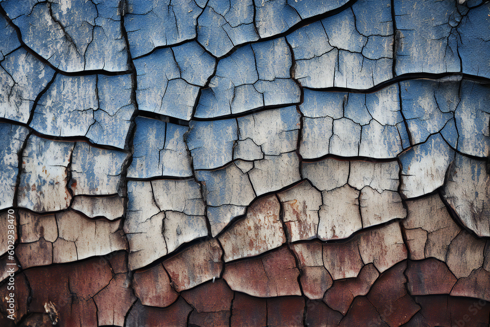 A close up of a cracked texture Generative AI A close up of a cracked texture Generative AI
