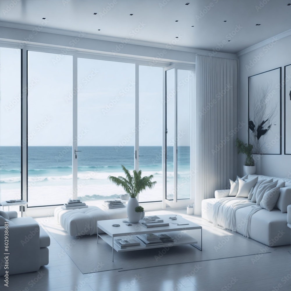 Fototapeta premium modern living room