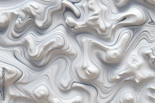A white embossed marble texture Generative AI 