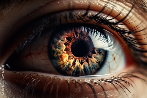 Eye of the person. Generative Ai