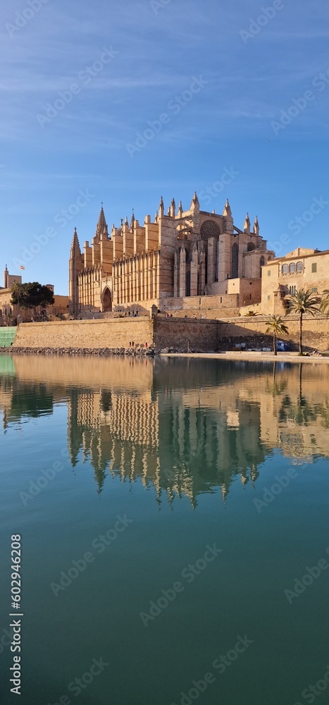 Cathedral of Santa Maria of Palma, more commonly referred to as La Seu, is a Gothic Roman Catholic cathedral located in Palma, Mallorca, Spain	