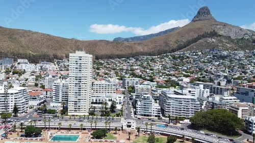 View of Cape Town City with Mountain