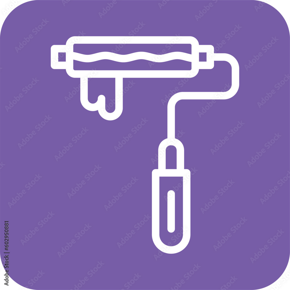 Paint roller Vector Icon Design Illustration Paint roller Vector Icon Design Illustration