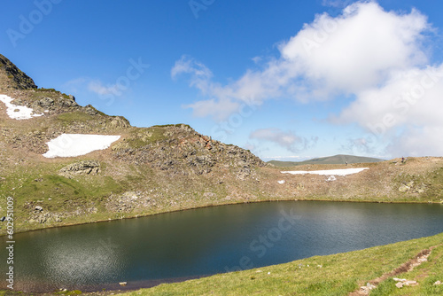 Landscape of Rila Mountain around The Seven Rila Lakes, Bulgaria