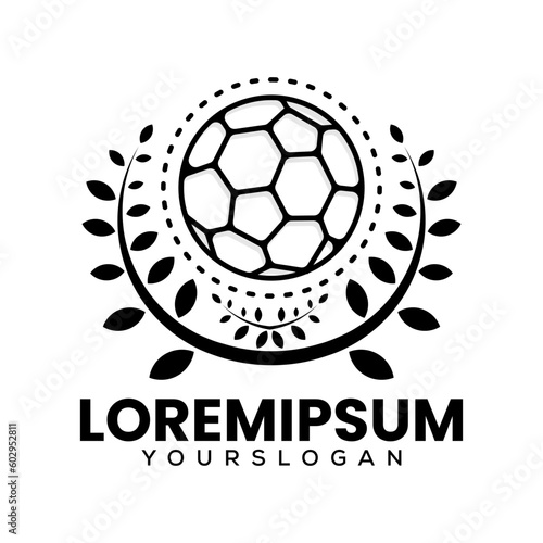 black style ball school logo
