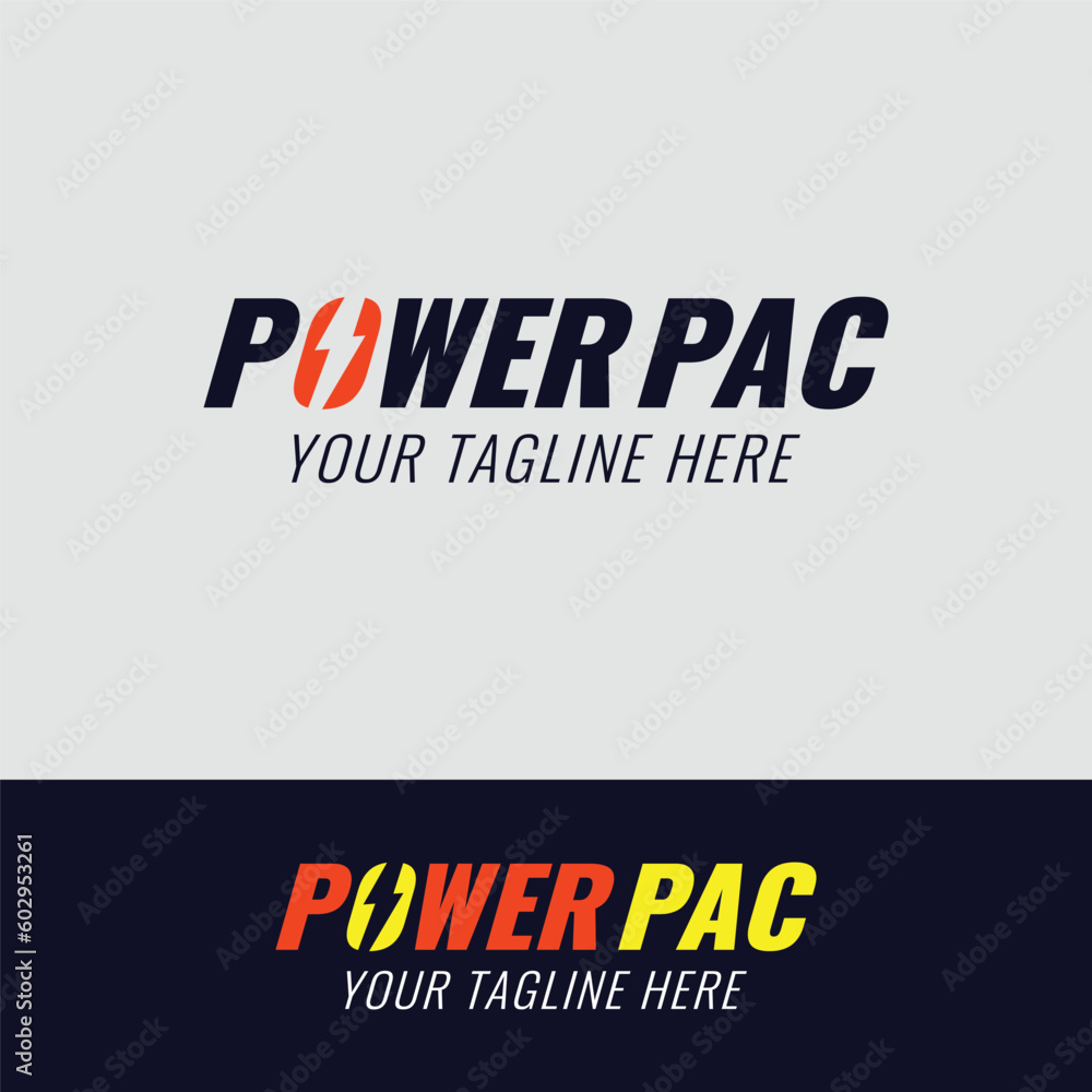 Electrical Electric Power Company Logo Design Template Power Pac Logo electrical-electric-power-company-logo-design-template-power-pac-logo