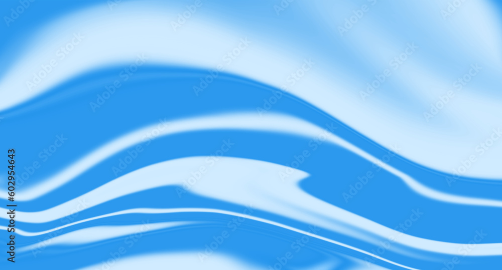 Fototapeta premium Abstract blue background with some smooth lines in it 