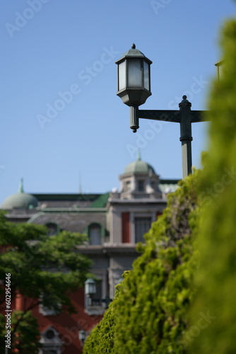 Wallpaper Mural 大阪中之島栴檀木橋の街灯 Torontodigital.ca