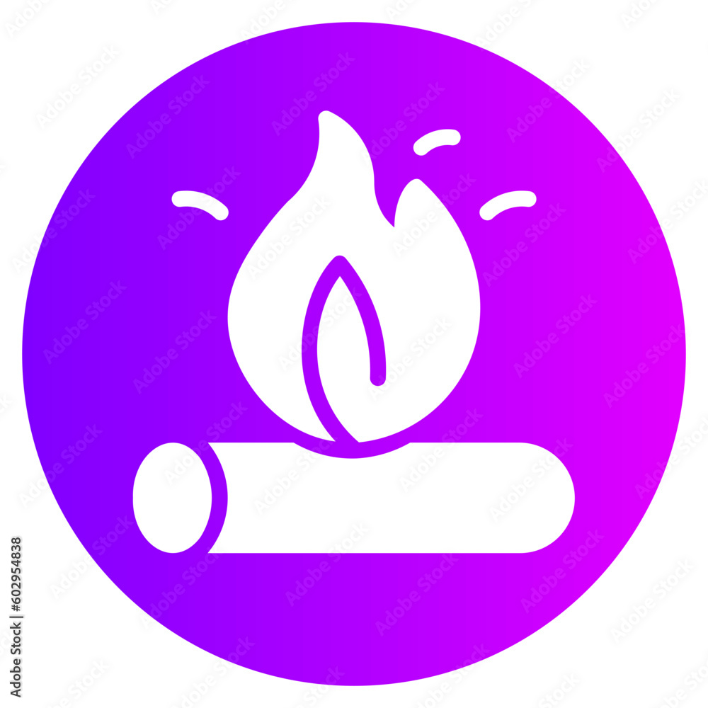 fire gradient icon fire gradient icon